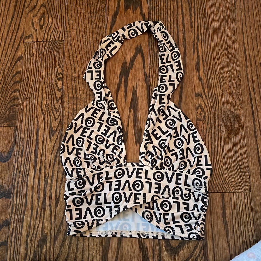 Urban Outfitters Love halter top